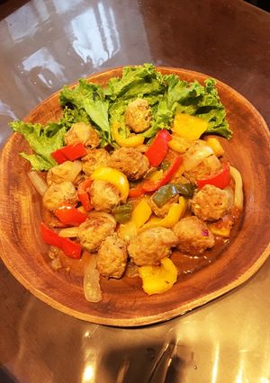肉団子の回鍋肉♪-レシピのメイン写真