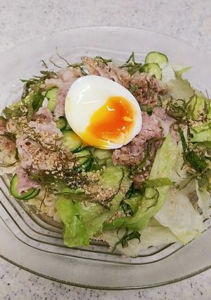 ぶっかけ冷しゃぶ塩ラーメン-レシピのメイン写真