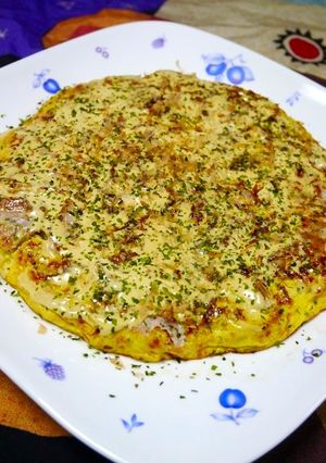 糖質制限！粉豆腐☆ヘルシーお好み焼き-レシピのメイン写真