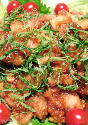 簡単！にんにくと醤油の鶏肉から揚げ-レシピのメイン写真