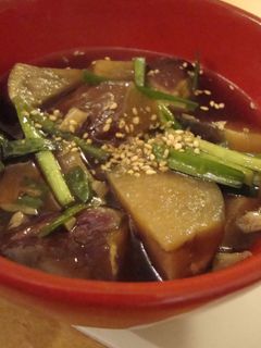 ✿麺つゆで茄子の煮びたし✿にんにく風味✿-レシピのメイン写真