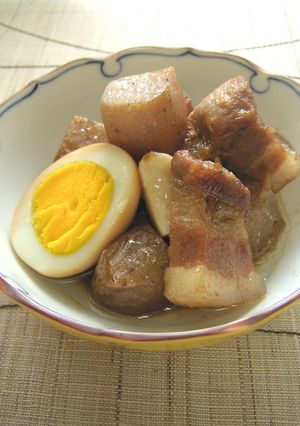 豚バラとこんにゃくのさっぱり煮-レシピのメイン写真