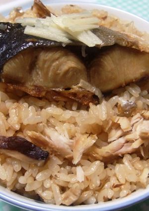 アジの干物で炊き込みご飯-レシピのメイン写真