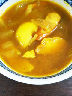ジャーマンポテトをリメイク♪スープカレー-レシピのメイン写真