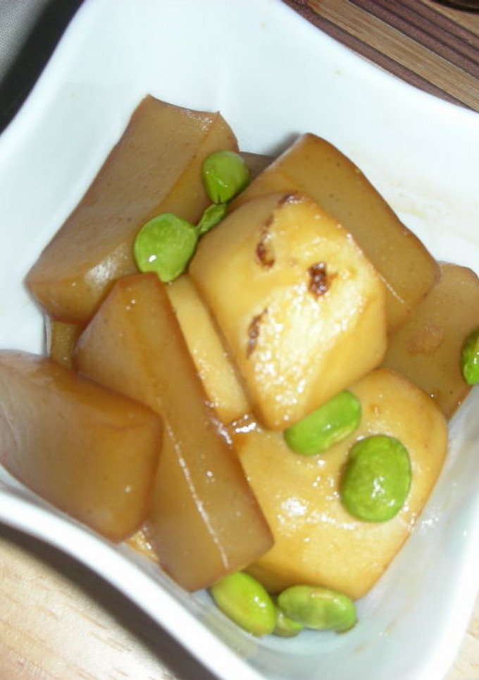 里芋と蒟蒻の甘辛煮-レシピのメイン写真
