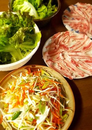 レタスにんにく消費！やみつきレタしゃぶ♪-レシピのメイン写真