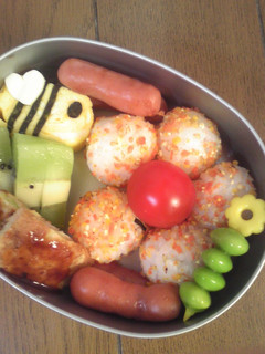 年中■お弁当(お花)-レシピのメイン写真