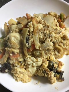 カット野菜、豆腐のバカタレ炒め-レシピのメイン写真