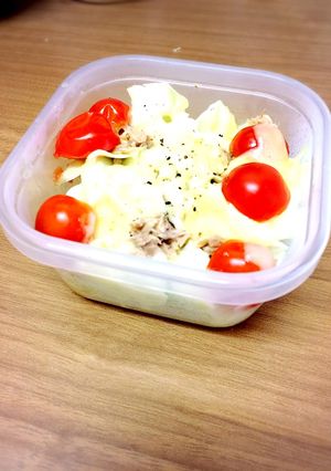 キャベツとツナとチーズのグラタン風サラダ-レシピのメイン写真
