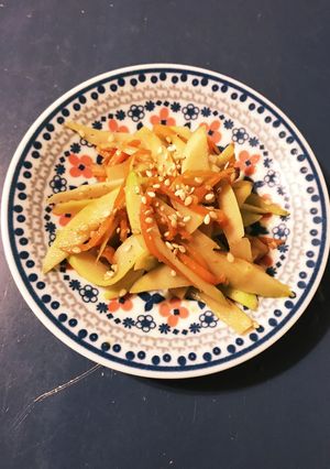 笹竹の山椒きんぴら-レシピのメイン写真