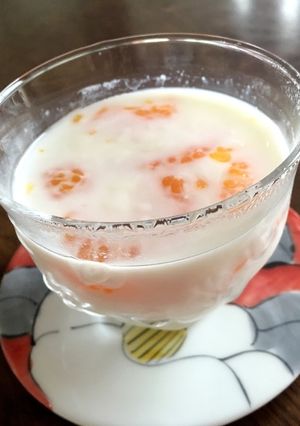 フルーチェみたいなミルクゼリー-レシピのメイン写真
