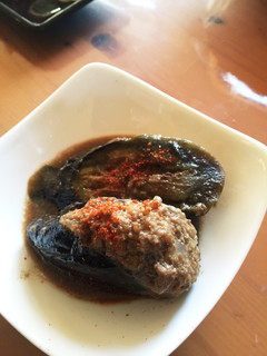 ナスの肉詰めボリューム煮-レシピのメイン写真