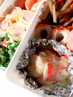お弁当に♡チーズ焼きトマト-レシピのメイン写真