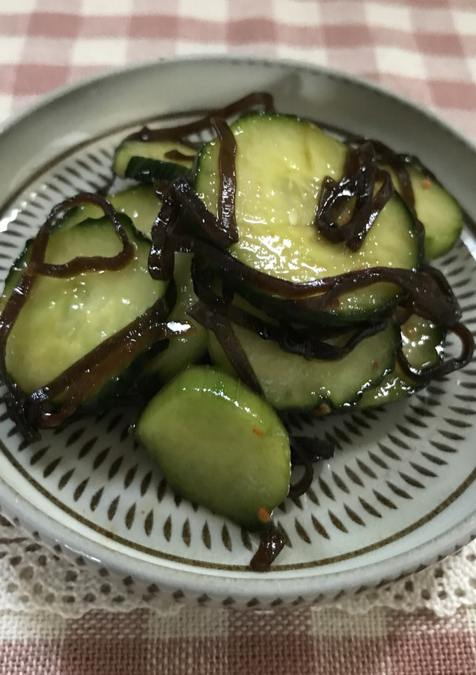 胡瓜と塩昆布の♡簡単和え物-レシピのメイン写真