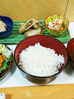 骨なしさばと野菜の米粉皮春巻きおとう飯に-レシピのメイン写真