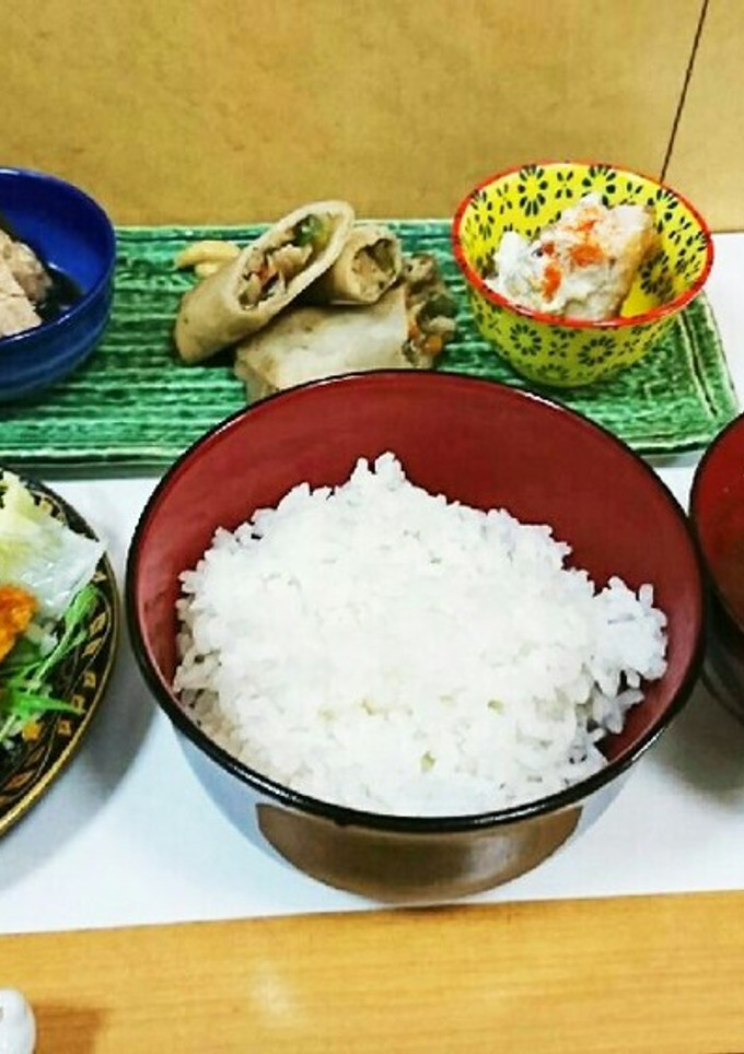 骨なしさばと野菜の米粉皮春巻きおとう飯に-レシピのメイン写真