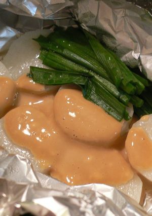 山芋とニラのホイル焼き☆醤油マヨマヨ-レシピのメイン写真