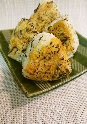 ごま油の味噌焼きおにぎり-レシピのメイン写真