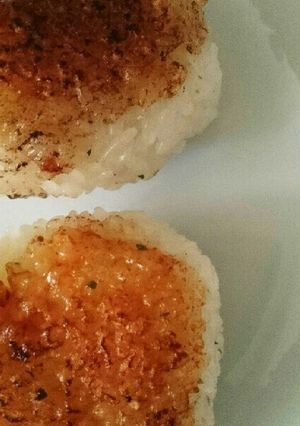 しょうゆマヨ焼きおにぎり-レシピのメイン写真