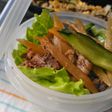 牛肉しぐれ煮のサラダ お弁当用