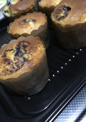 ＼子どもと作るブルーベリーマフィン／-レシピのメイン写真
