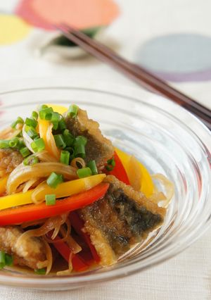 鯵と彩り野菜の南蛮漬け-レシピのメイン写真