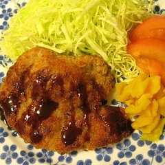 A picture of ハーブとんかつ.