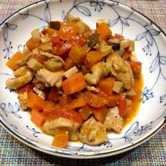 鶏肉のトマト煮-レシピのメイン写真
