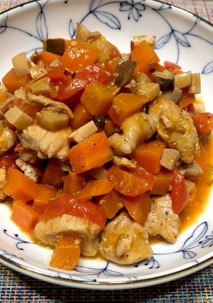 鶏肉のトマト煮-レシピのメイン写真