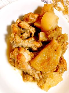 手羽元と大根の林檎煮-レシピのメイン写真