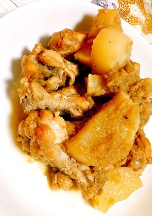 手羽元と大根の林檎煮-レシピのメイン写真