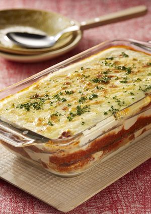 豆腐ホワイトソースで♪こんにゃくラザニア-レシピのメイン写真