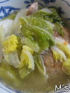 肉団子と白菜のスープ煮-レシピのメイン写真
