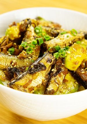 とろけるアボカドとオイルサーディン丼-レシピのメイン写真