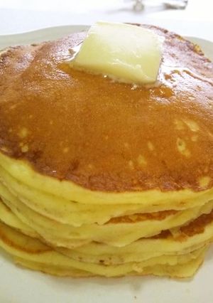 しっとりもっちり ももちどり風パンケーキ-レシピのメイン写真