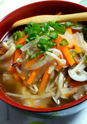余ったカオマンガイ de スープ茶漬け-レシピのメイン写真