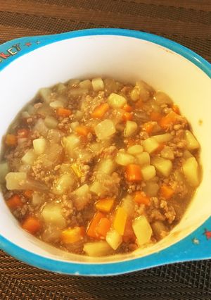 簡単♪離乳食後期〜優しい肉じゃが-レシピのメイン写真