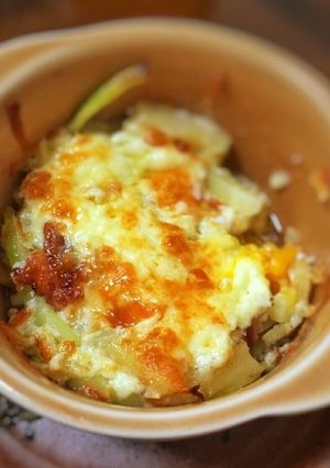 細切り野菜のチーズ焼き-レシピのメイン写真