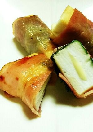 簡単☆はんぺんチーズのベーコン巻き-レシピのメイン写真