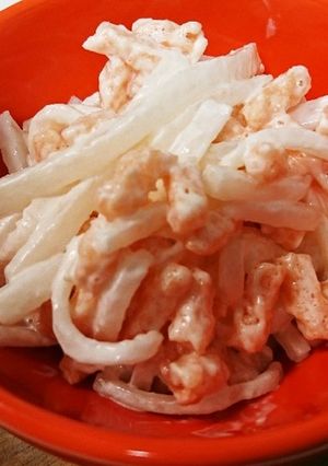大根とかっぱえびせんのサラダ-レシピのメイン写真