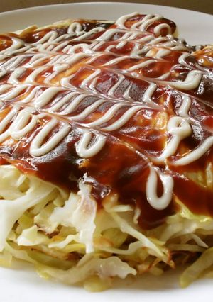 キャベツだけ♪お好み焼き！-レシピのメイン写真