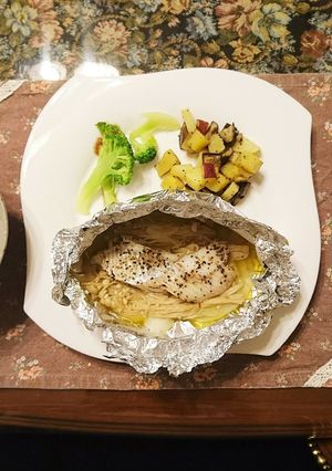 魚のホイル焼き☆たら～簡単♪-レシピのメイン写真