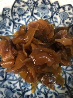 季節限定!新生姜の佃煮-レシピのメイン写真
