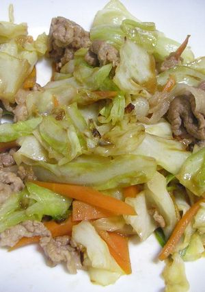 野菜たっぷりコクうま肉野菜炒め-レシピのメイン写真
