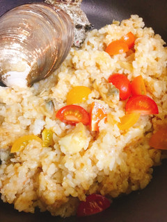 炊飯器で作るシーフードピラフ-レシピのメイン写真