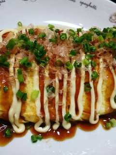 余り物で♡とん平焼き-レシピのメイン写真