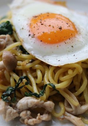 大葉香る塩焼きそば(^-^)♪-レシピのメイン写真