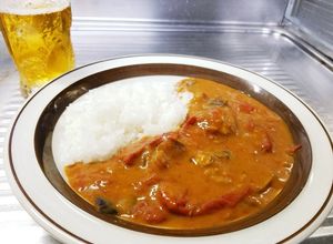 さば味噌缶☆背脂☆完熟トマトカレー-レシピのメイン写真