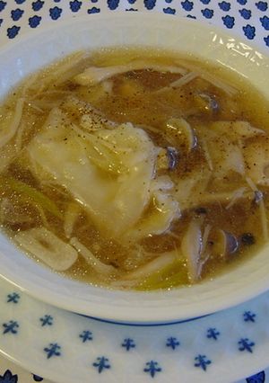 中華風きのこスープ-レシピのメイン写真