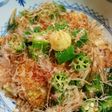 厚揚げとオクラのさっぱり生姜醤油和え♪